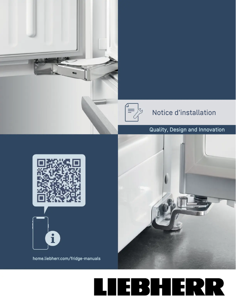Page n°1 - Guide d'installation Liebherr SCNsdh 775i
