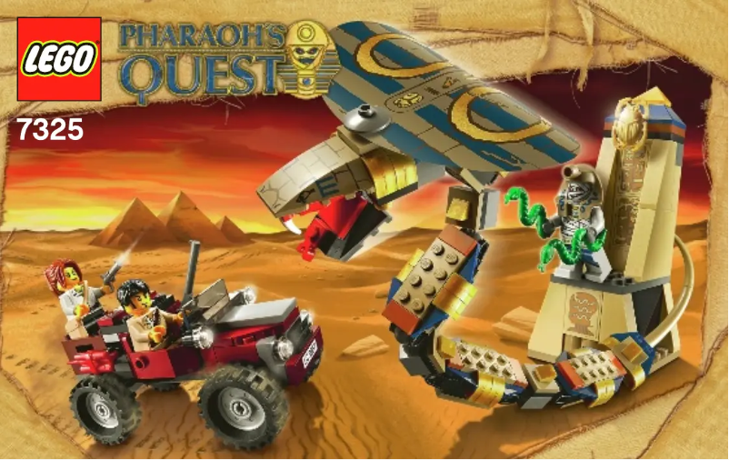 Page 1 de la notice Manuel utilisateur Lego Cursed Cobra Statue