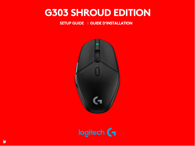 Page n°1 - Manuel utilisateur Logitech G303 Shroud