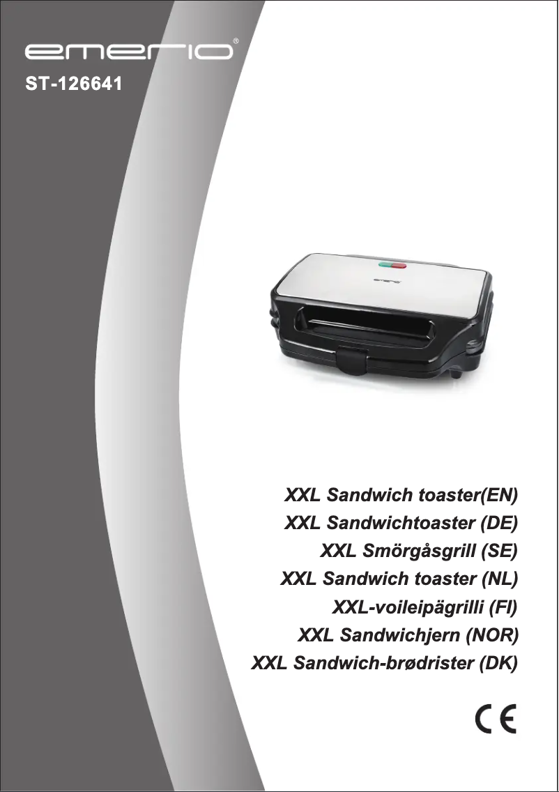 Page n°1 - Manuel utilisateur Emerio ST-126641
