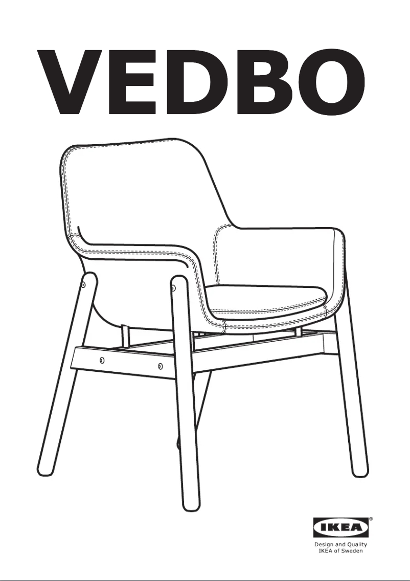 Image de la première page du manuel de l'appareil VEDBO 104.180.12