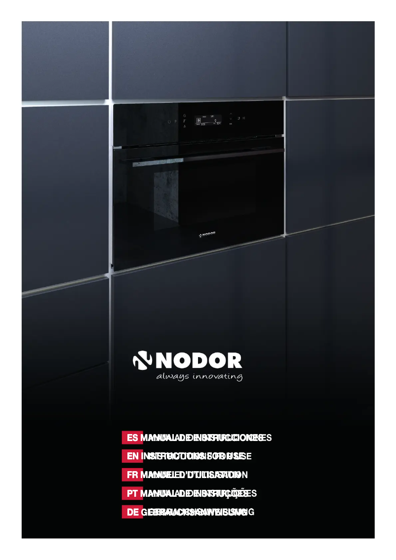 Page 1 de la notice Manuel utilisateur Nodor NorChef PO 6601 SW