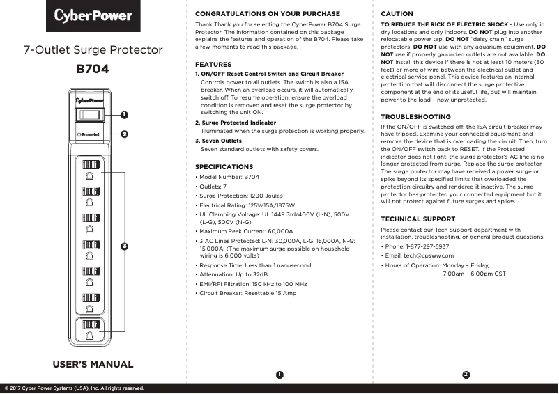 Image de la première page du manuel de l'appareil Essential B704