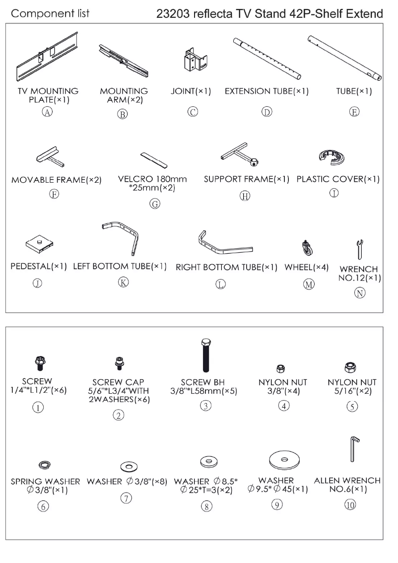 Page 1 de la notice Manuel utilisateur Reflecta 23203