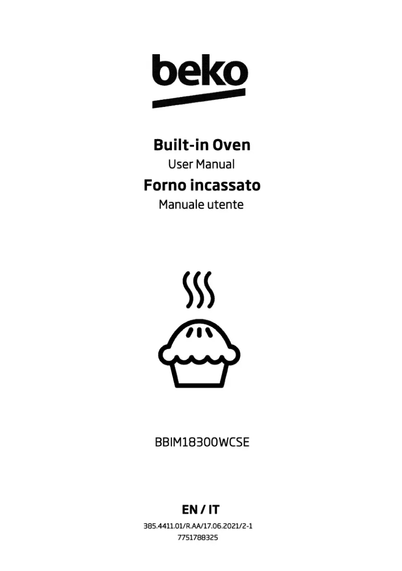 Page 1 de la notice Manuel utilisateur Beko BBIM18300WCSE