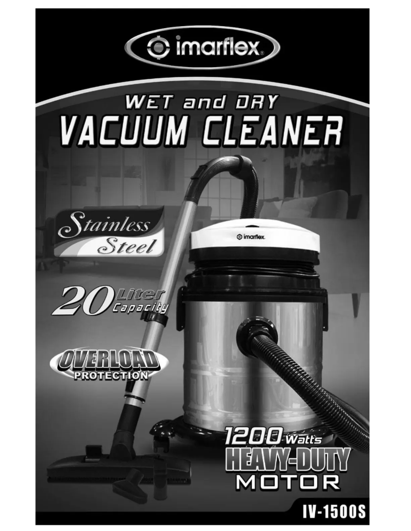 Page 1 de la notice Manuel utilisateur Imarflex IV-1500S