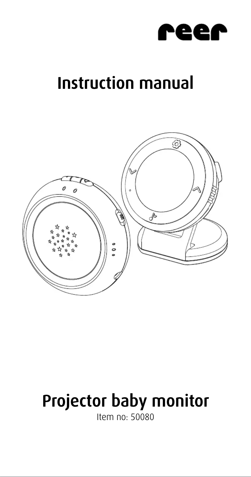 Page 1 de la notice Manuel utilisateur Reer 50080