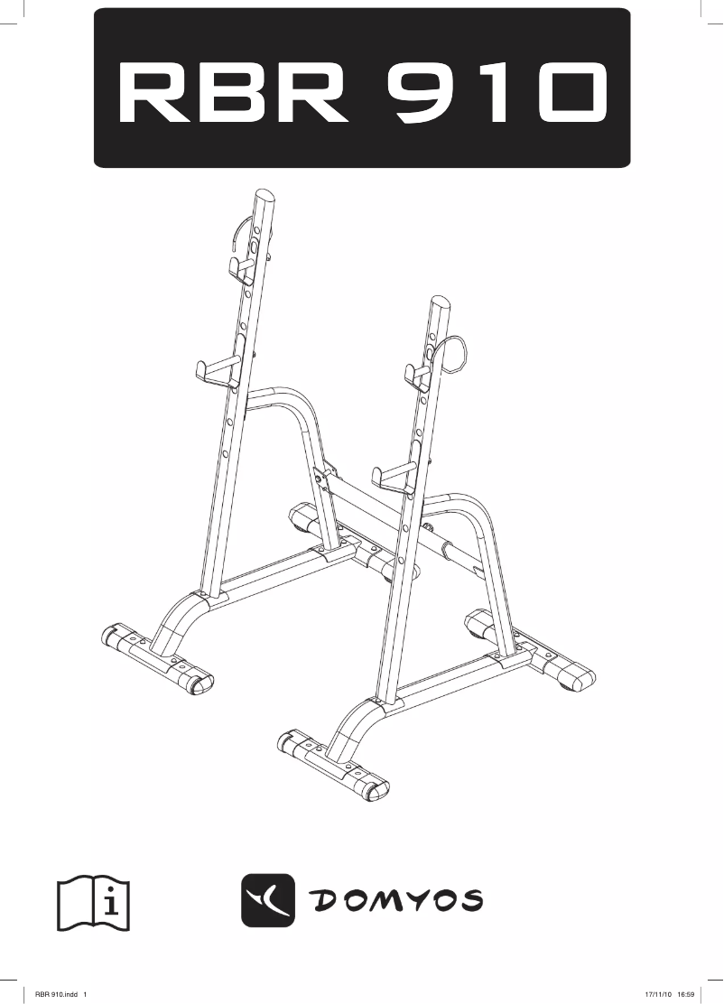 Page 1 de la notice Manuel utilisateur Domyos RBR 910