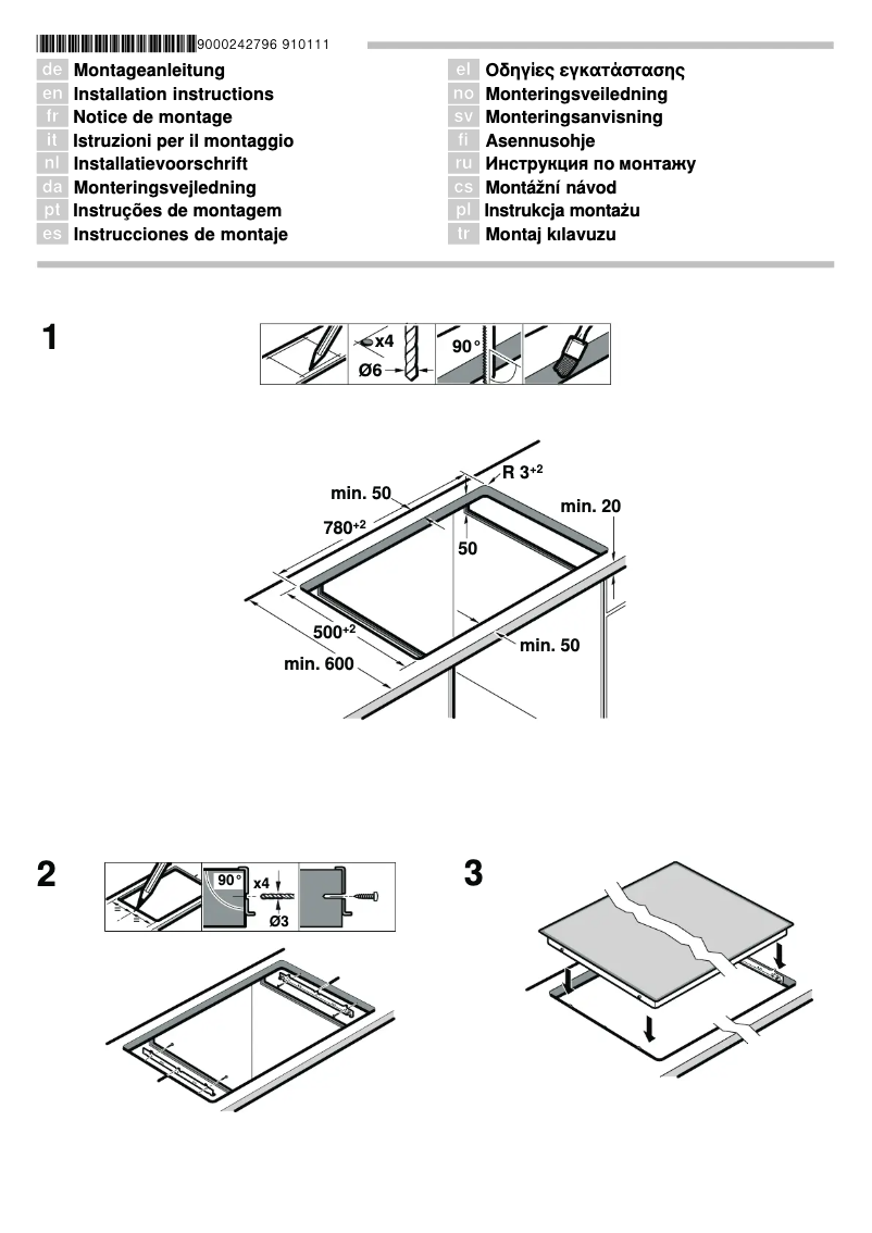 Page n°1 - Manuel utilisateur Neff TD 1380 N