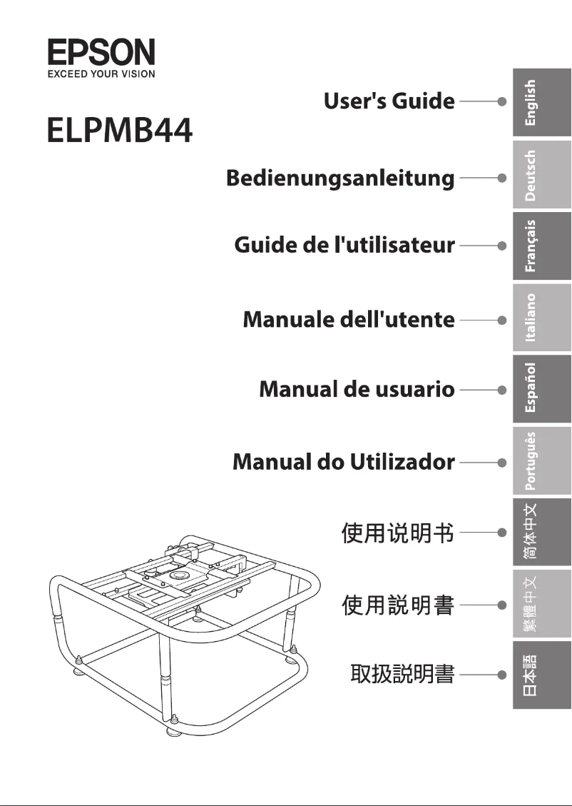 Page 1 de la notice Guide d'installation Epson PowerLite Pro Z9750UNL