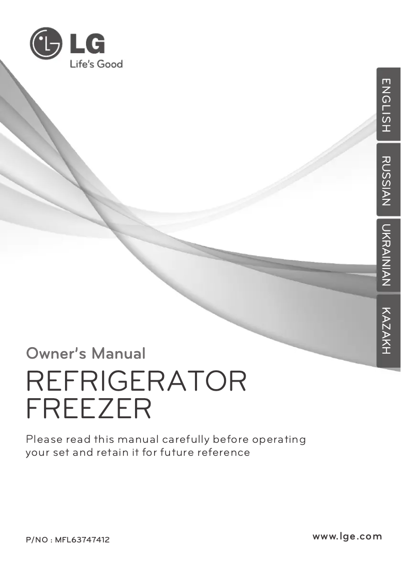 Image de la première page du manuel de l'appareil GN-M492CPQA