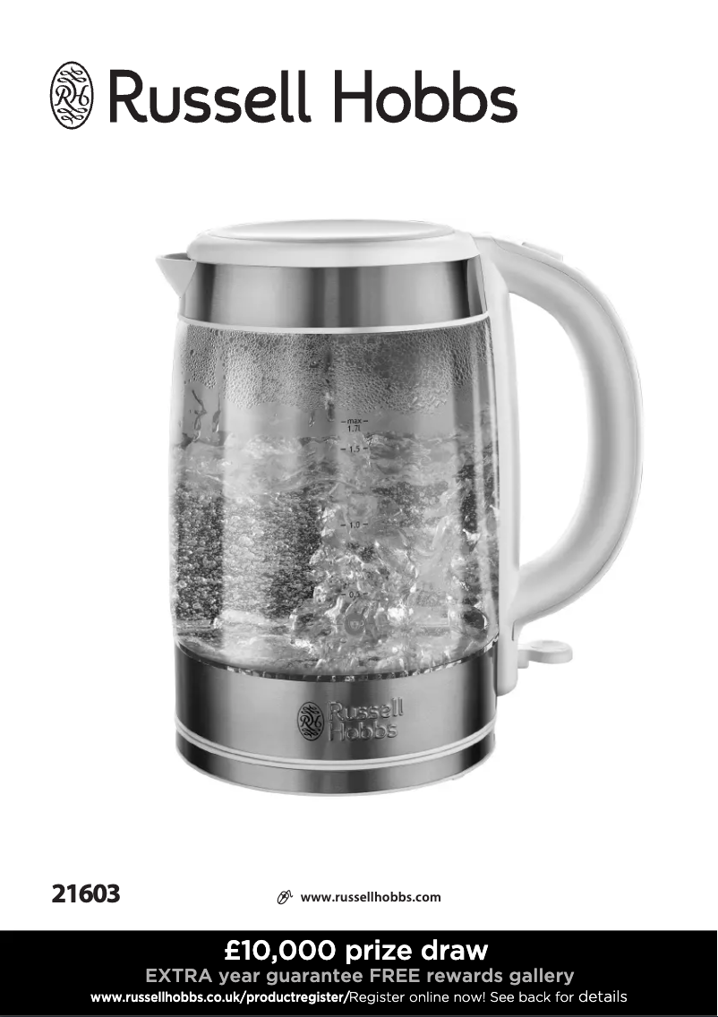 Página 1 del manual Manual de usuario Russell Hobbs Illuminating 21603