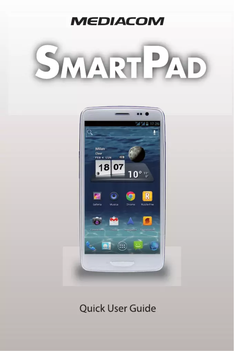 Image de la première page du manuel de l'appareil PhonePad Duo S500