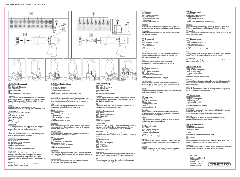 Image de la première page du manuel de l'appareil Z31678