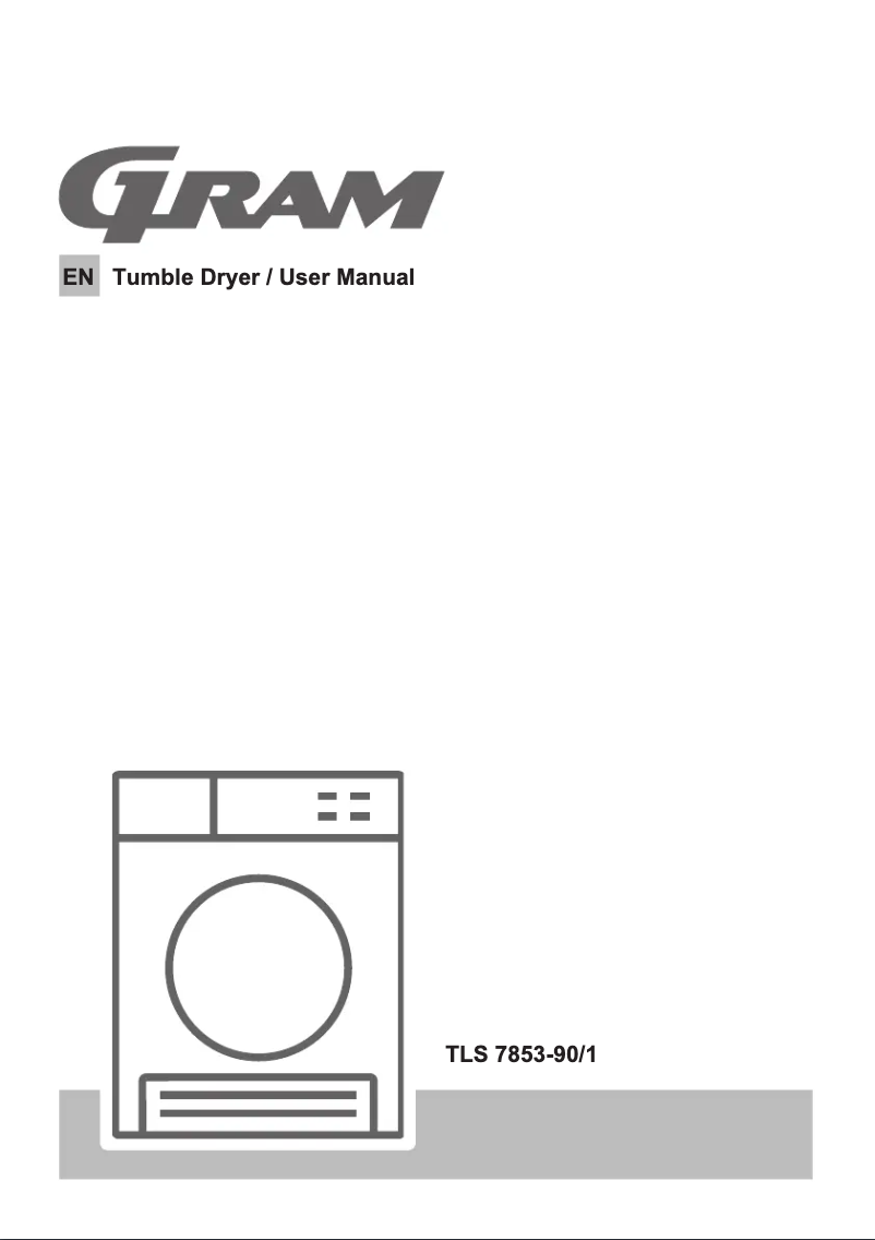 Page n°1 - Manuel utilisateur Gram TLS 7853-90/1