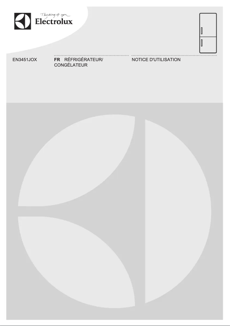 Page n°1 - Manuel utilisateur Electrolux EN3451JOX