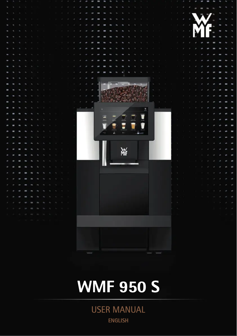 Page n°1 - Manuel utilisateur WMF 950 S