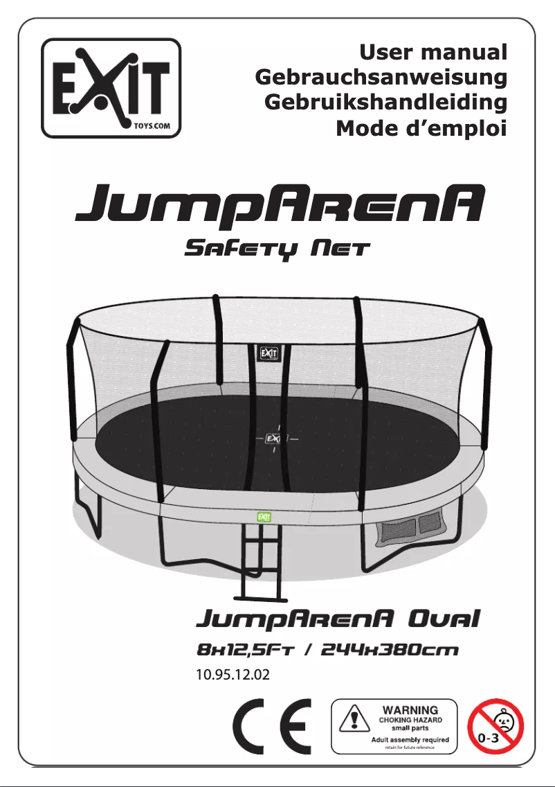 Image de la première page du manuel de l'appareil JumpArenA All-in 1