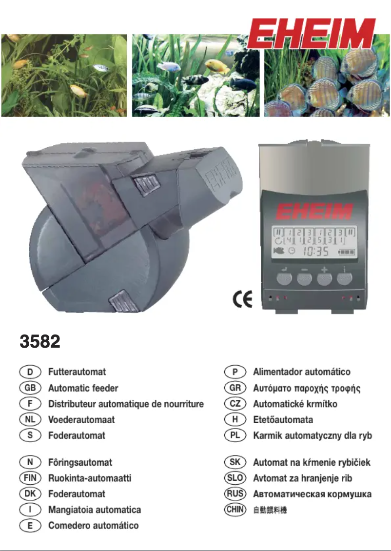 Image de la première page du manuel de l'appareil TWINfeeder 3582