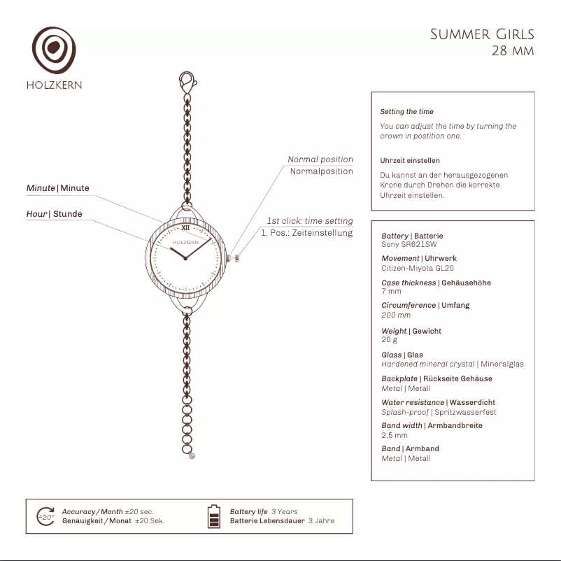 Image de la première page du manuel de l'appareil Buttons