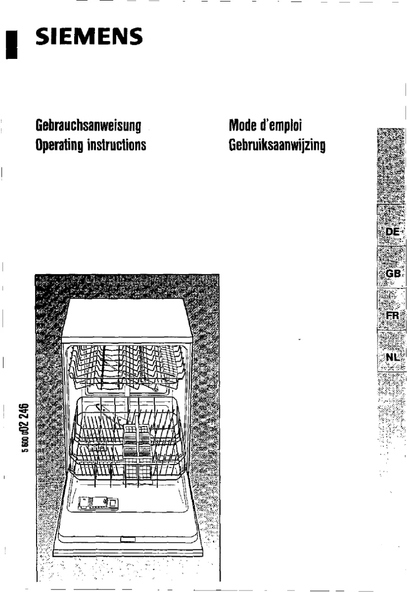 Page 1 de la notice Manuel utilisateur Siemens SE24200