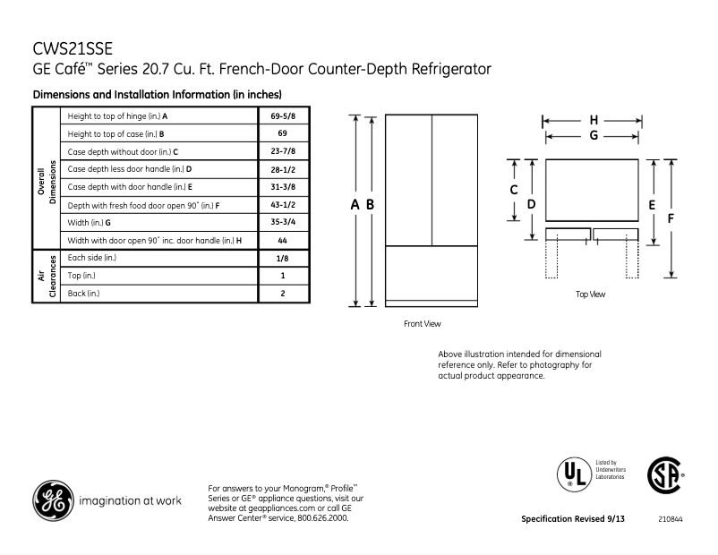Image de la première page du manuel de l'appareil Café CWS21SSESS