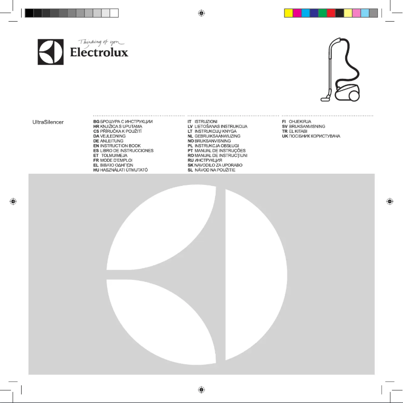 Page n°1 - Manuel utilisateur Electrolux USGREEN