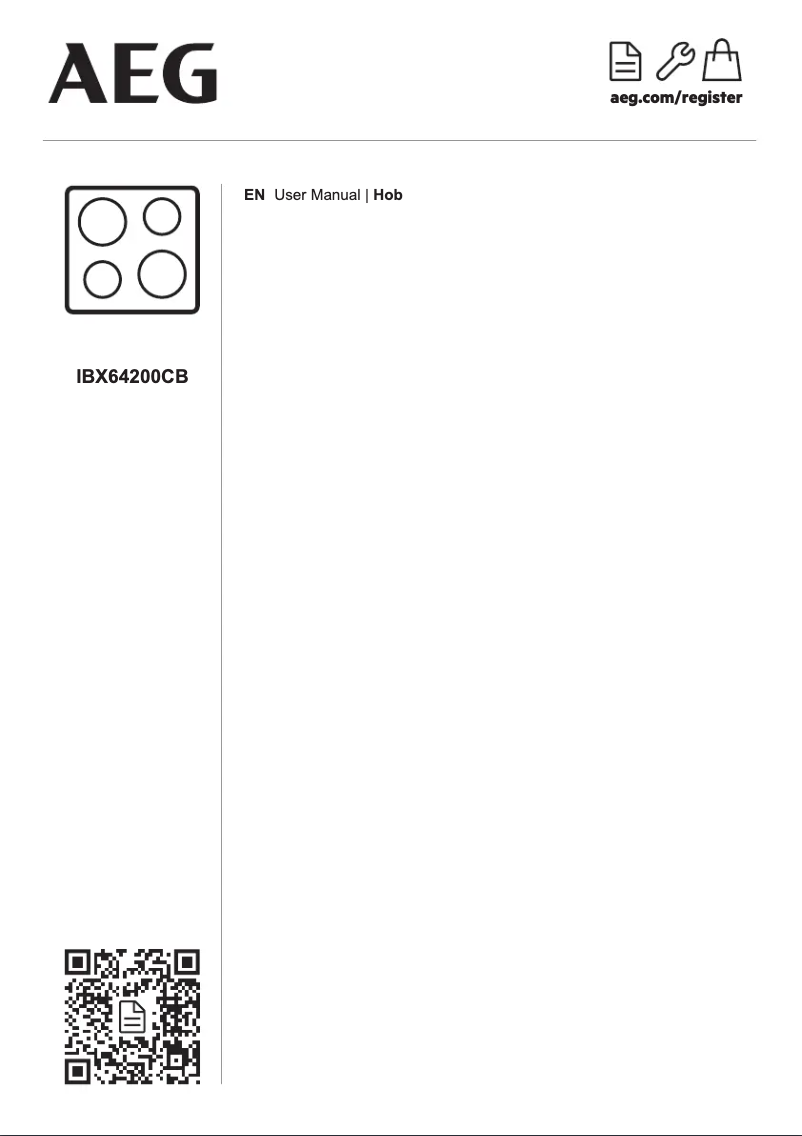 Image de la première page du manuel de l'appareil IBX64200CB