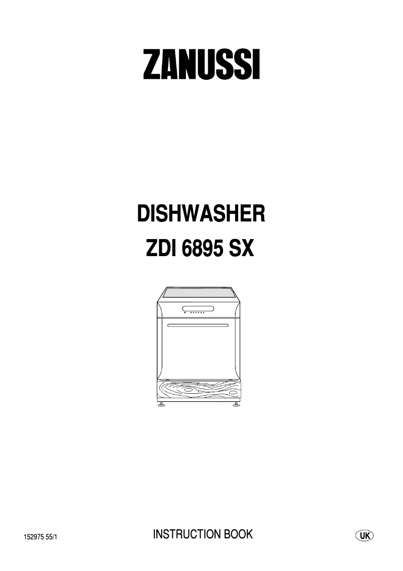 Image de la première page du manuel de l'appareil ZDI 6895 SX