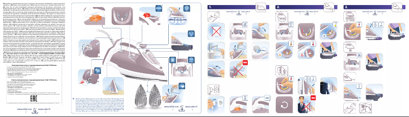 Page n°1 - Manuel utilisateur Tefal Ultimate Airglide FV9753