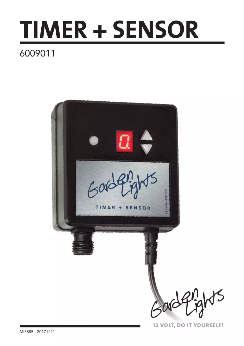 Page n°1 - Manuel utilisateur Garden Lights GL6009011