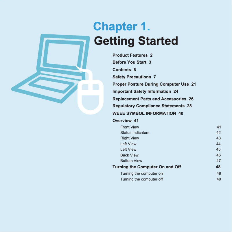 Page n°1 - Manuel utilisateur Samsung NP-R525DR