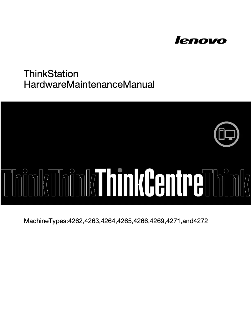 Page n°1 - Manuel utilisateur Lenovo ThinkStation C20x