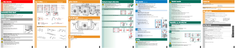 Page 1 de la notice Guide d'installation Neff W5420X1EU