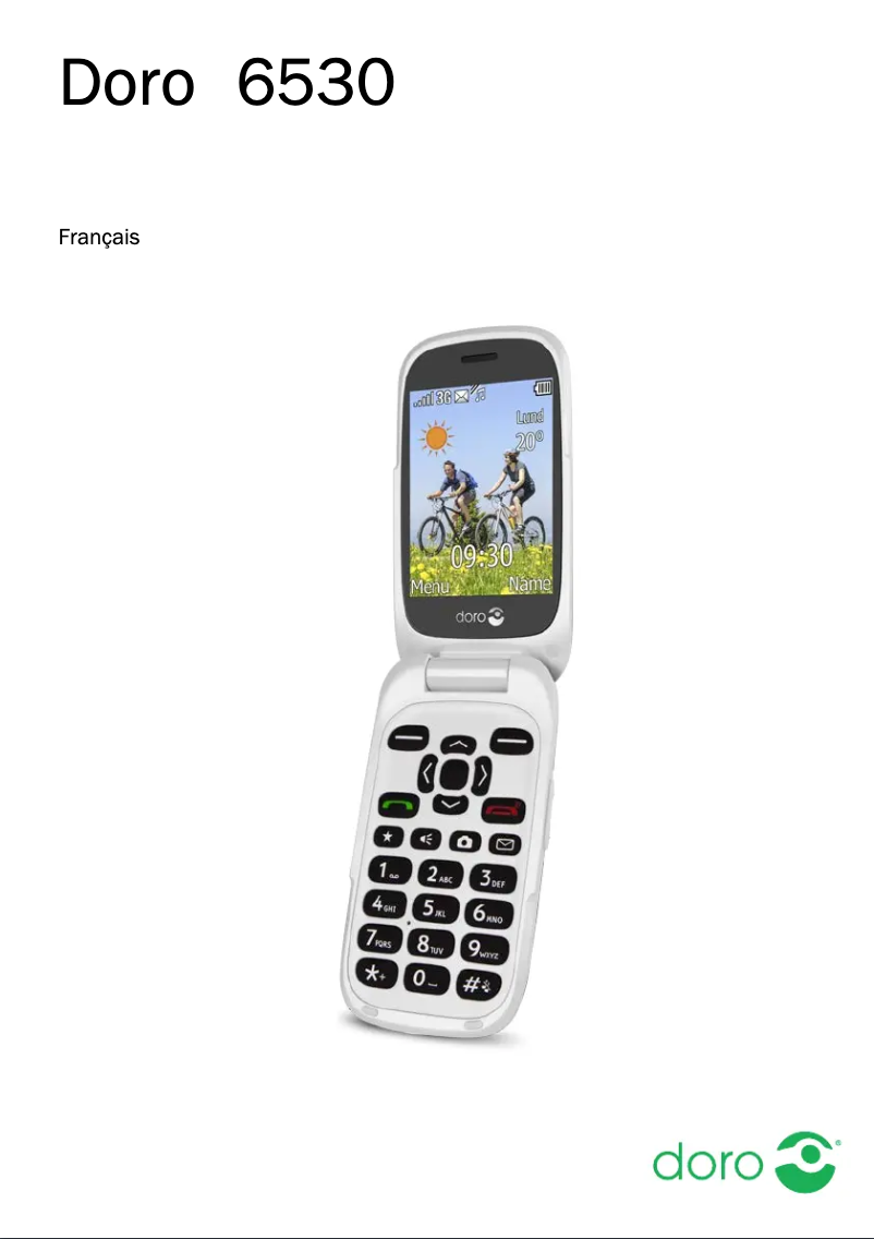Página 1 del manual Manual de usuario Doro PhoneEasy 6530