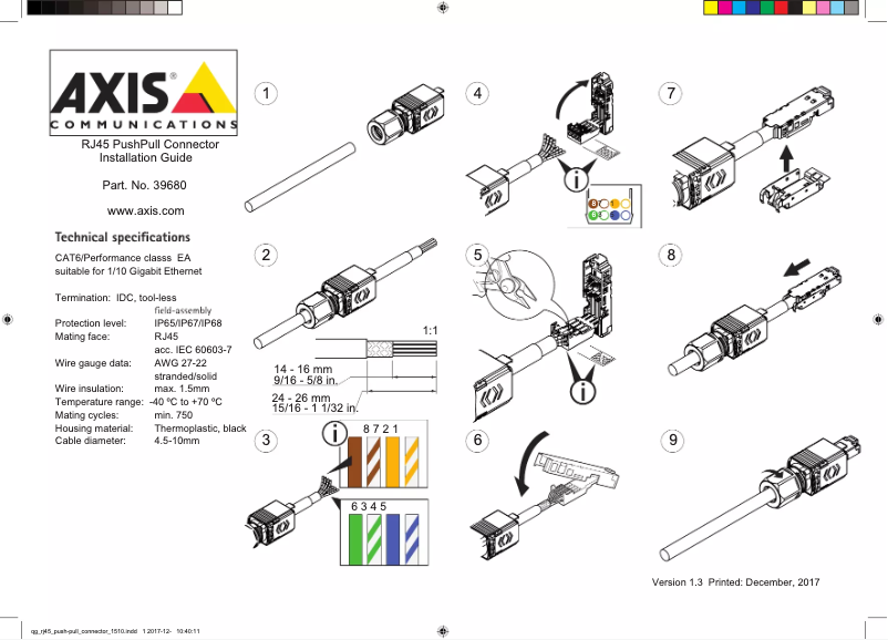 Image de la première page du manuel de l'appareil Q6125-LE 50HZ