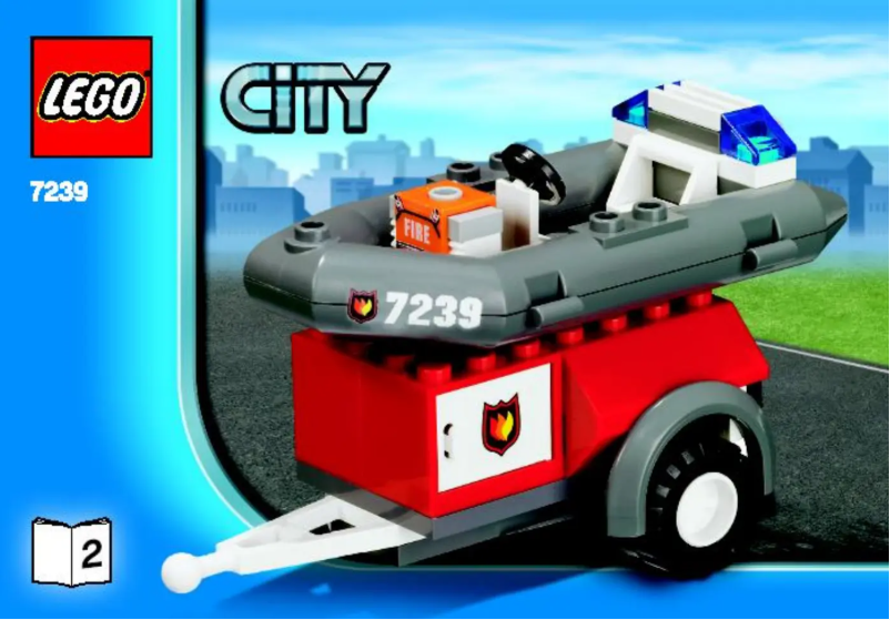 Page 1 de la notice Manuel utilisateur Lego City Fire Xmas