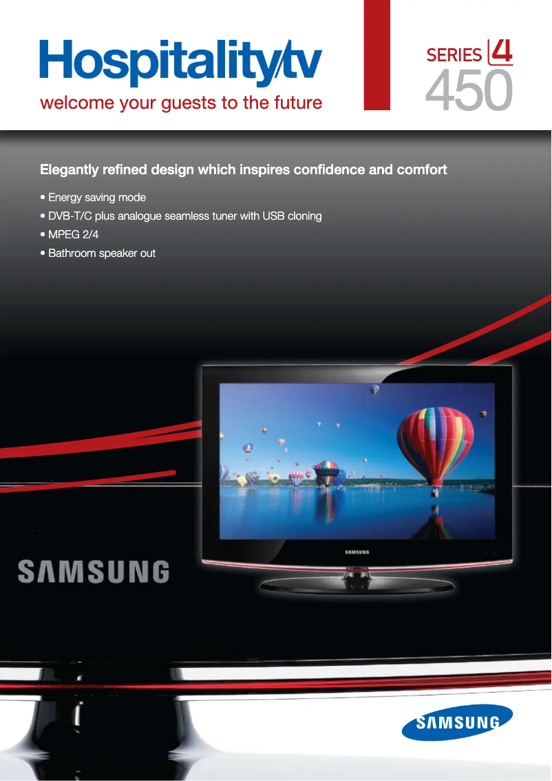 Page n°1 - Manuel utilisateur Samsung LE-22B451C4H