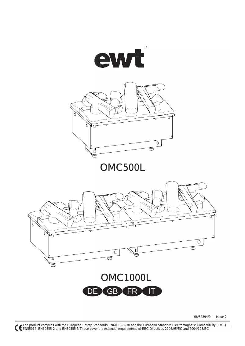 Imagen de la primera página del manual del dispositivo OMC 500 Logs