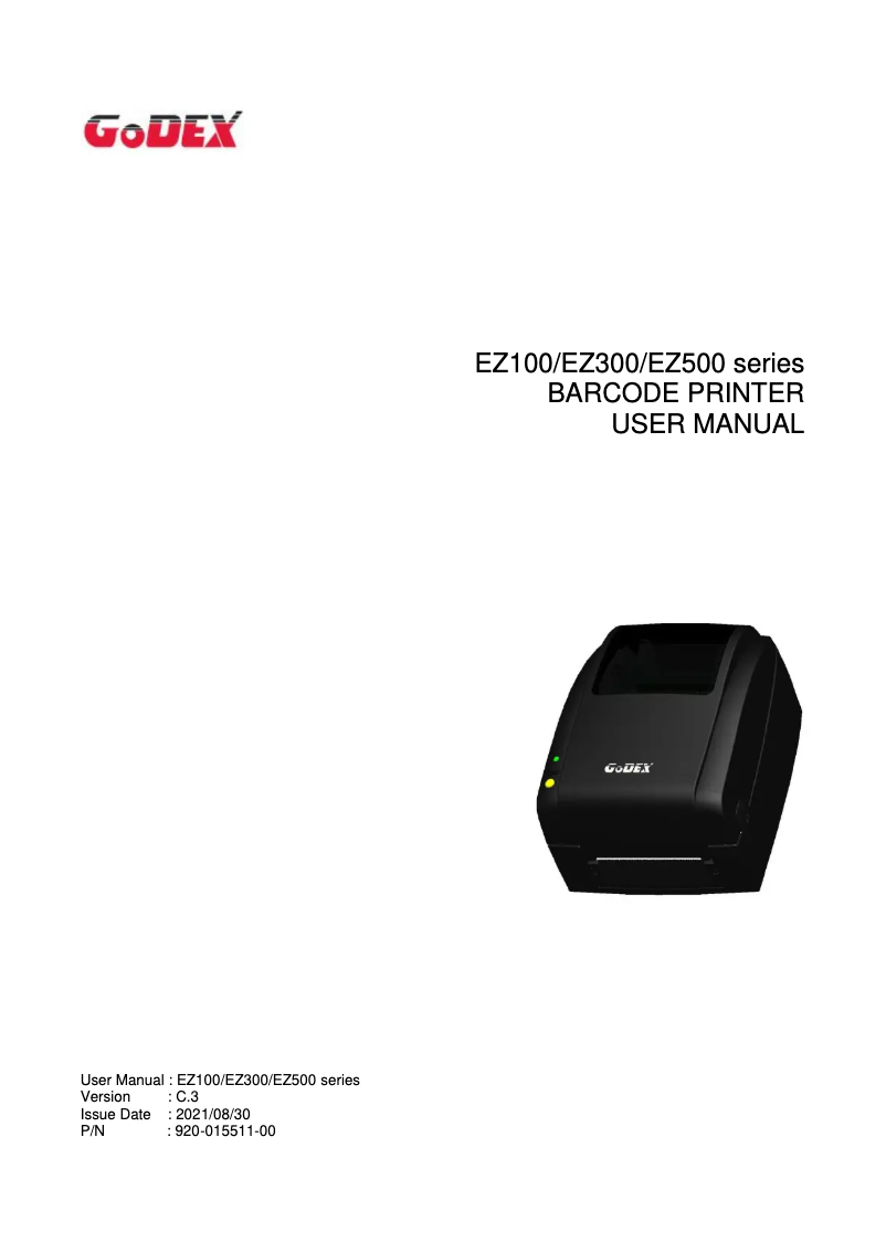 Imagen de la primera página del manual del dispositivo EZ120