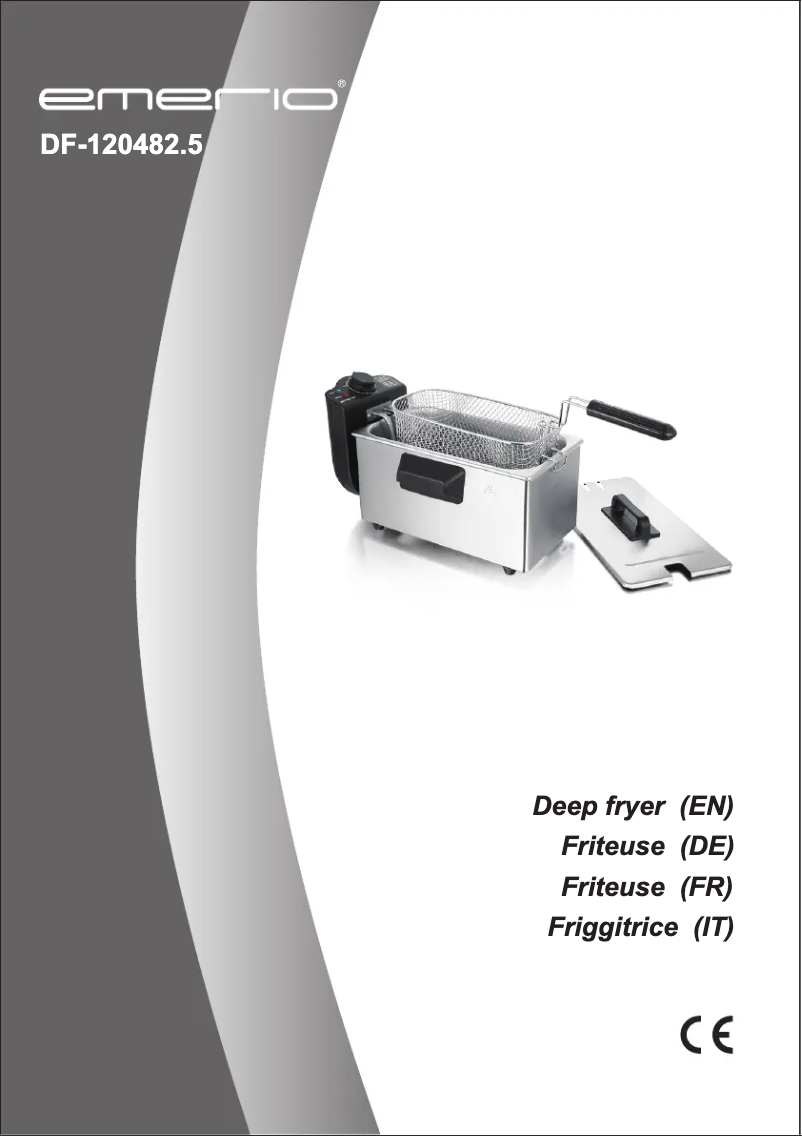 Image de la première page du manuel de l'appareil DF-120482.5