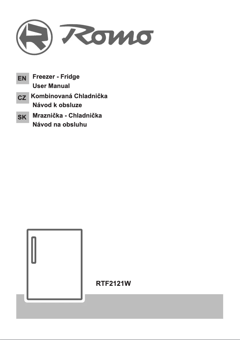 Page 1 de la notice Guide d'installation Romo RTF2121W