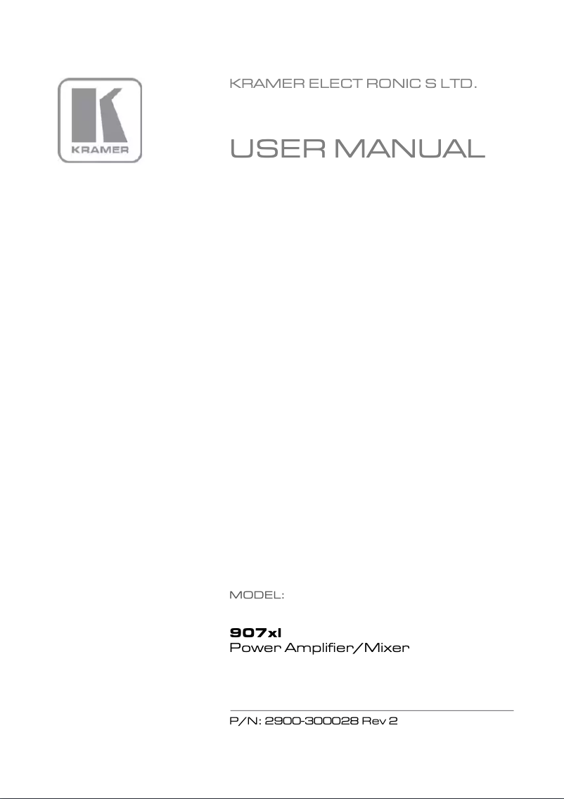 Image de la première page du manuel de l'appareil 907xl