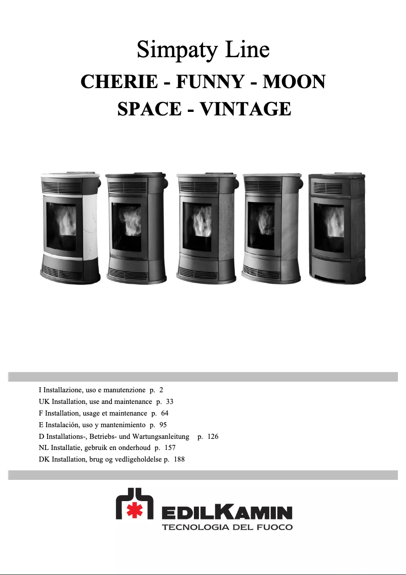 Imagen de la primera página del manual del dispositivo SPACE