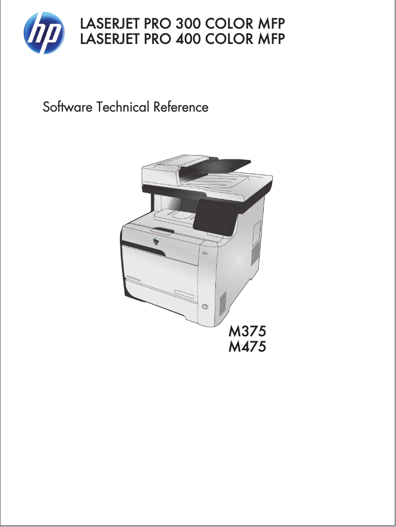 Page n°1 - Manuel utilisateur HP LaserJet 300 MFP M375nw