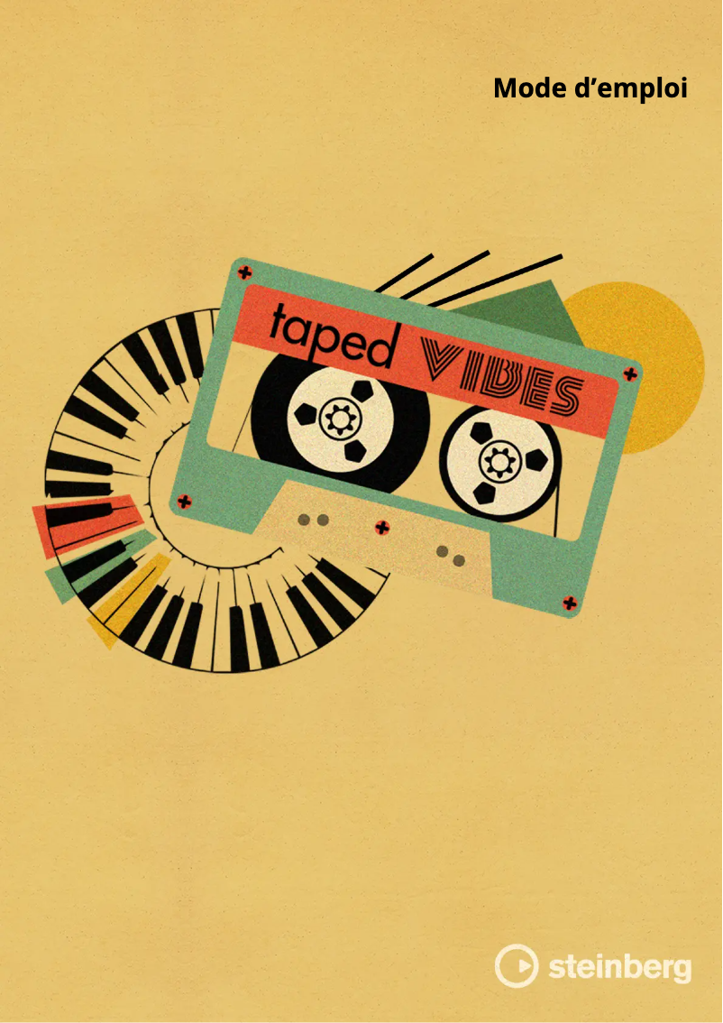 Image de la première page du manuel de l'appareil Taped Vibes