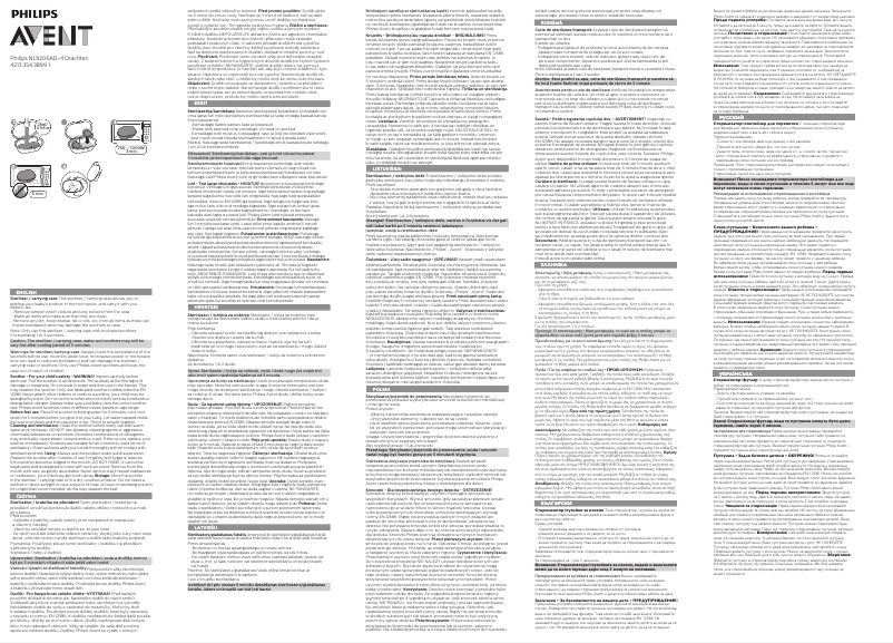 Page n°1 - Manuel utilisateur Philips SCF227