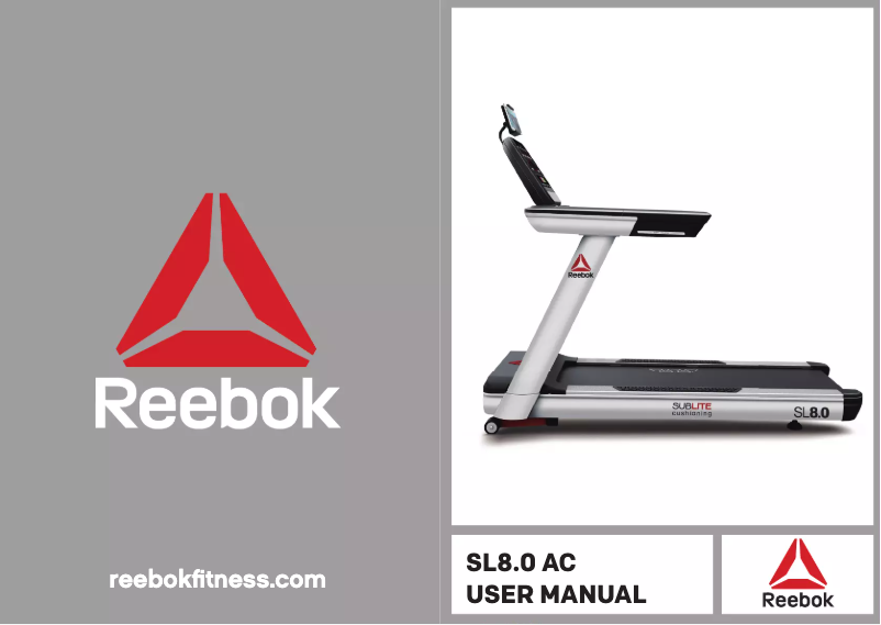 Image de la première page du manuel de l'appareil SL8.0 AC