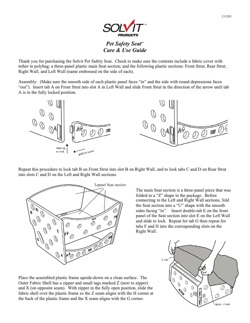 Image de la première page du manuel de l'appareil 62350