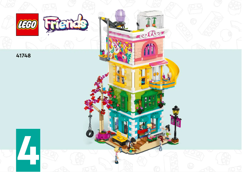 Page n°1 - Consignes visuelles Lego Friends 41748